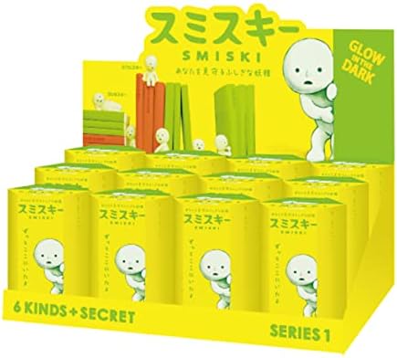 Dreams Smiski Glow In The Dark Figure, Series 1, Random Styles, 12 Pack