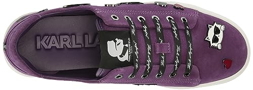 Image of Karl Lagerfeld Women's Cate Pins Lace Up Sneaker