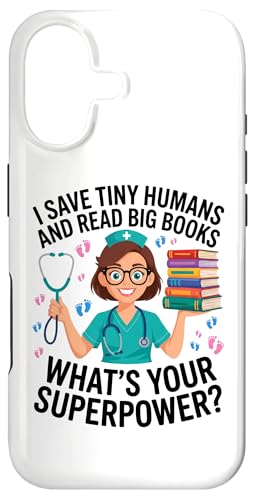 Nicu Nurse Saves Tiny Humans Read Big Books �{ ���l �X�}�z�P�[�X iPhone 17 �p