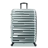 Samsonite Ziplite 4.0 Spinner Large Exp., Silver Oxide, Checked – Large - 120703-1803