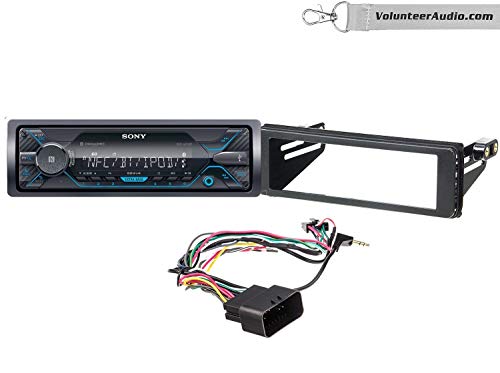 Sony DSX-A415BT Single Din Radio Install Kit With Sirius XM Ready, NO CD