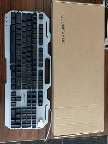 Teclado Gamer SEUNKWANG con Retroiluminación Azul USB-A miniatura 6