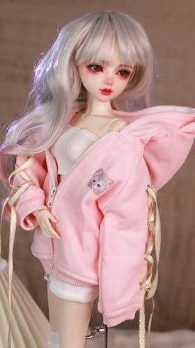Muñeca BJD articulada 56 cm estilo deportivo miniatura 6