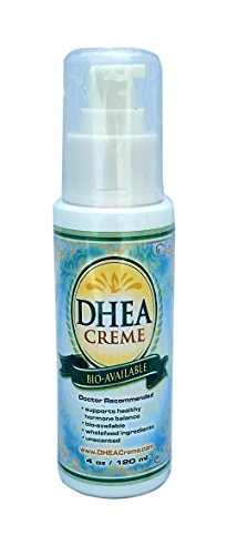 DHEA Cream for Women and Men - Bioidentical , Unscented, 4 oz Pump