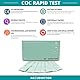 25 Accudoctor Drogentest Schnelltest Kokain 300ng ml Kokain Urintest Drogen Streifen steo Schnelltest schnelltester Drogentests teststreifen Drogenschnelltest one Drug Test Kit selbsttest 300 cut off