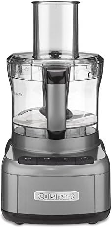 Cuisinart FP-8GM Elemental 8 Cup Food Processor, Gunmetal (Renewed)