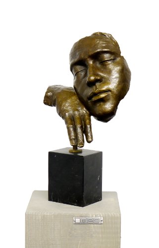 Kunst & Ambiente Modern Art Bronze Figure - Asleep - Homage To Salvador Dali - Signed #TOP5