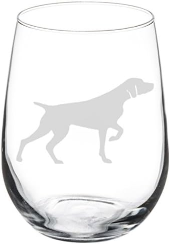 MIP Wine Glass Goblet German Shorthaired Pointer (17 oz Stemless)