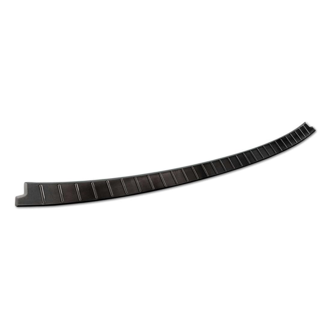 Avisa Black Stainless Steel Rear bumper protector compatible with Dacia Jogger 2022- 'Ribs'