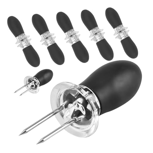 HEMOTON 12pièces Support Pour Épis De Fourchette à Compresse De Supports à Brochettes Acier Inoxydable Pour Pour Usage Quotidien