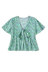 Turquoise Purple Floral