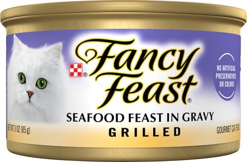 Miniatura 2 de Fancy Feast Comida para gatos de mariscos a la parrilla, 3 oz