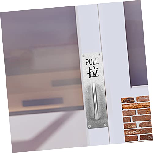 Yardwe 1 Set Barn Door Handles Sliding Door Handle Passage Door Knobs Commercial Door Handle Sliding Barn Door Handle Door Push Plate Closet Door Handle Door Handles Interior Door Pulls #TOP2