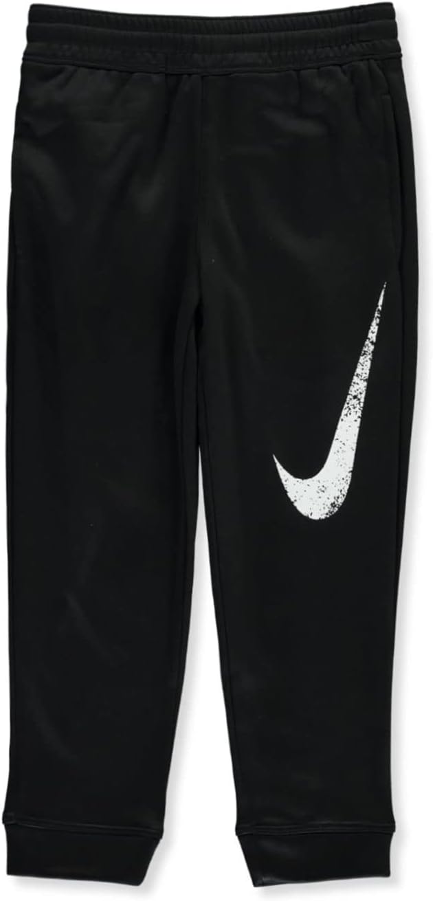 Nike Kids Boy's Therma Fleece Athletic Pants (Little Kids) Black 4 Little Kids