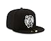 New Era NBA Black & White 59Fifty Fitted Cap, 7.375