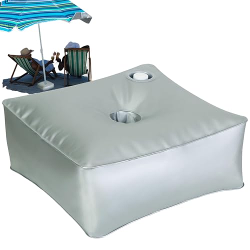 Stand De Parapluie De Patio Extérieur - Sac De Poids De Base en Porte-À-Faux, Porte-Parasol Robuste | Accessoires De Jardin De Grande Capacité, Ancre Moulue Épaissi Avec Balcon De Jardin