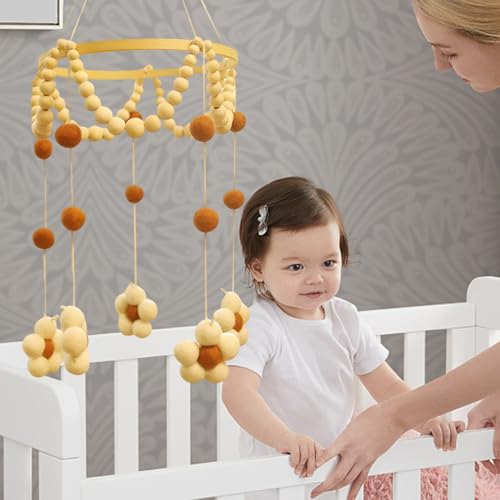 Mobile musical bébé pour apaiser les nuits et décorer son premier lit - 2