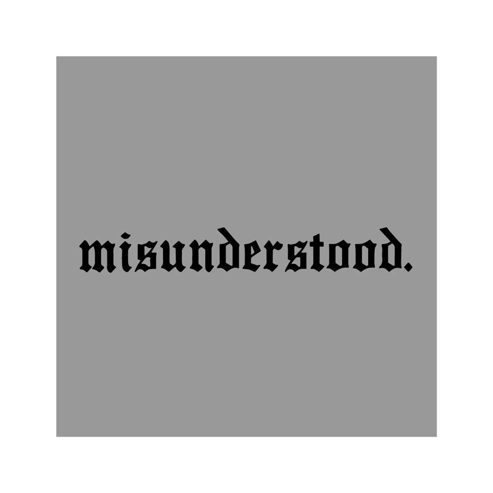 Auto Accessory Misunderstanding Decal Sticker Windshield Banner Vinyl Car Decal(Black,L)