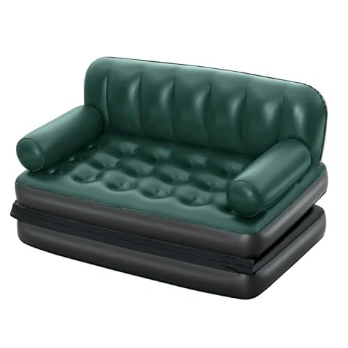 TNLOJI 5-in-1 Inflatable Air Couch - Blow-Up Couch and Folding Queen Size Air Mattress Bed