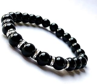 Wristband black Beads