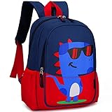 Kids Toddler Backpack Boys with Blue Kindergarten Leash Bookbag