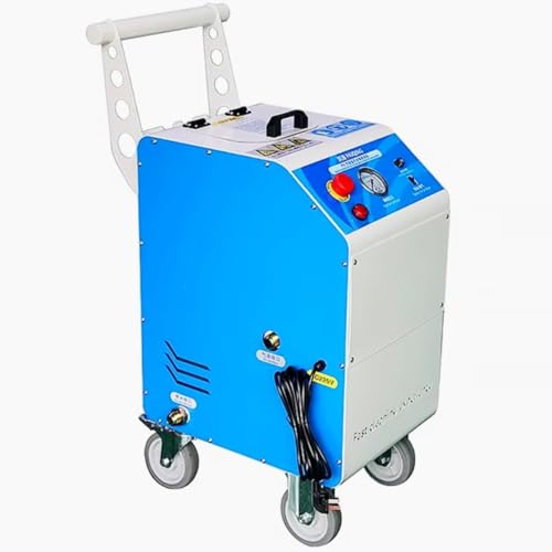 Residue Free CO2 Ice Blaster, Dry Ice Cleaning Machine for Semiconductor, Laboratory Equipment, Optics & PCB Cleanrooms, Commercial Precision Pellet Blast Cleaner with Complete Safety Kit