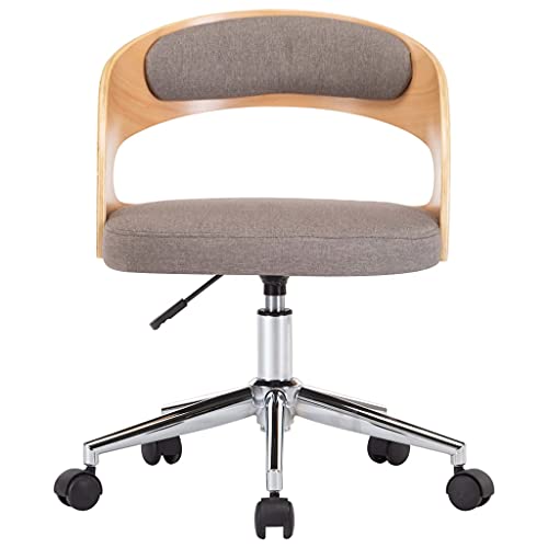 Chaise pivotante de bureau ergonomique réglable avec roulettes - 4