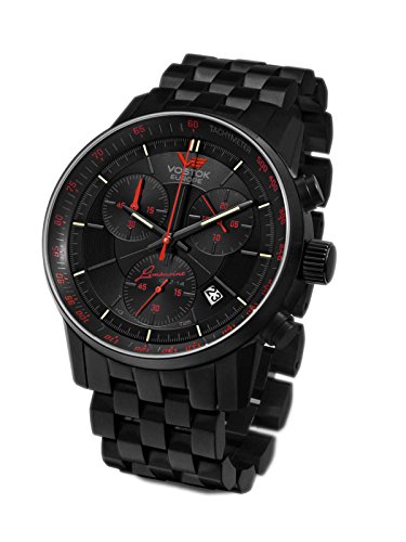 Preisvergleich Produktbild Vostok Europe GAZ 14 Grand Chrono Herrenuhr 5654176-B