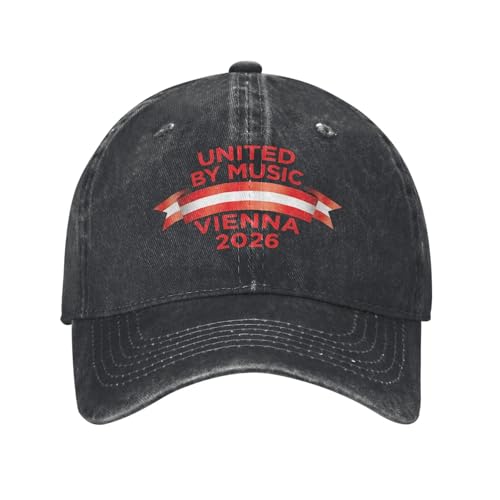 Presentador del Concurso de Canción 2026 ESC2026 ESC26 5 Gorras de Camionero Conjunto para Gorras de béisbol Unisex Tocados Sombreros solares