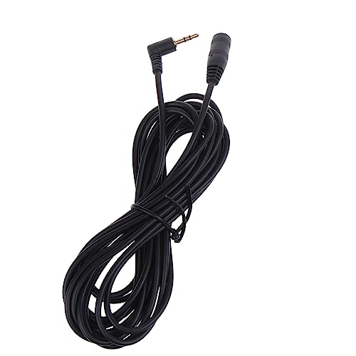 Cable adaptador 2.5mm macho a hembra con ángulo miniatura 6