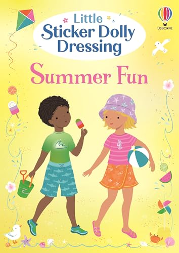 Little Sticker Dolly Dressing Summer Fun: An Activity Book with Beaches, Ice Cream, and more, for Kids (Ages 4-6)