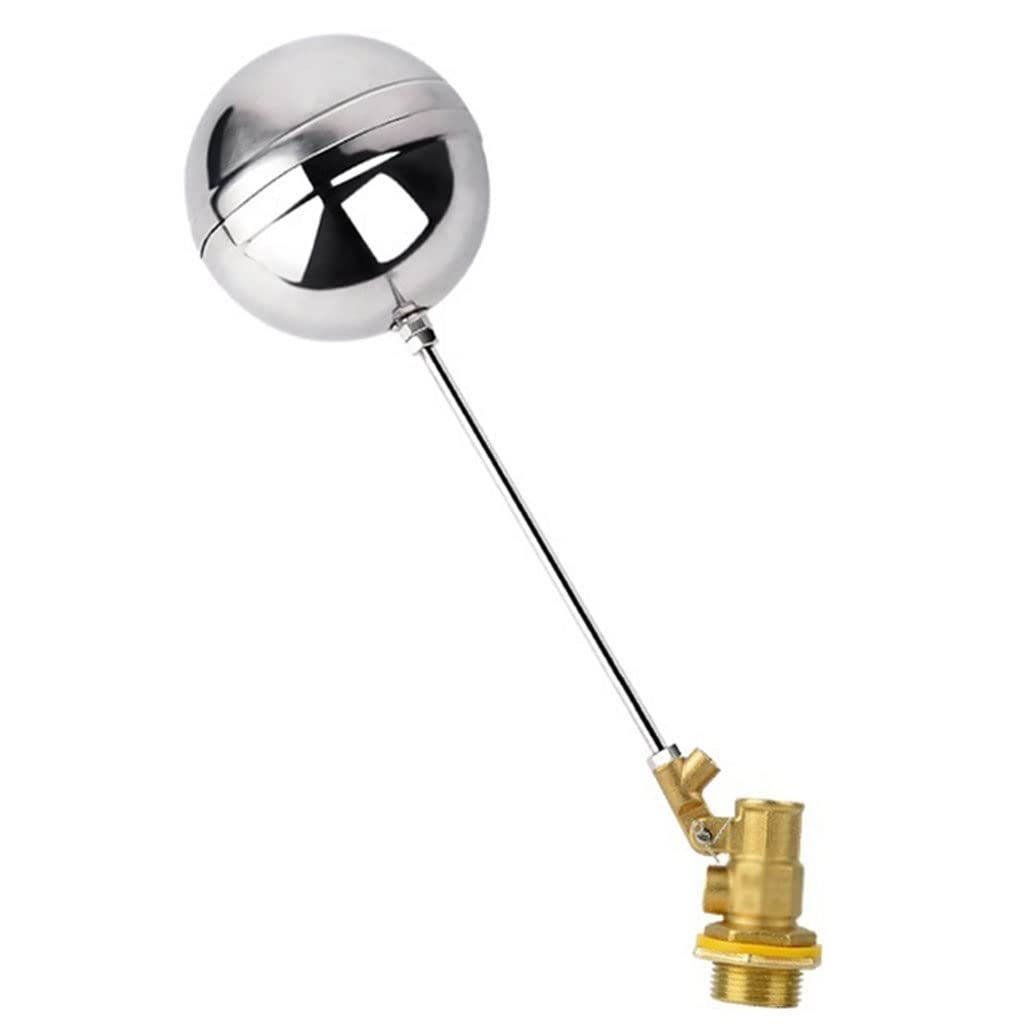 1pcs 1/2" 3/4" 1", Stainless Steel Flow Control Cistern/Expansion Tanks Floating Ball Valve DN15 DN20 DN25(1")