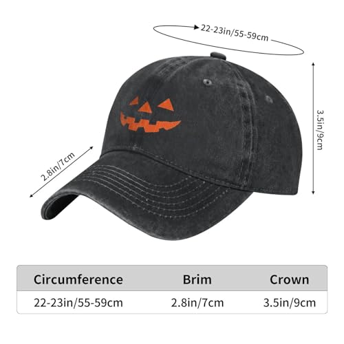 Casquette de baseball citrouille d'Halloween, cadeau idéal pour ado - 5