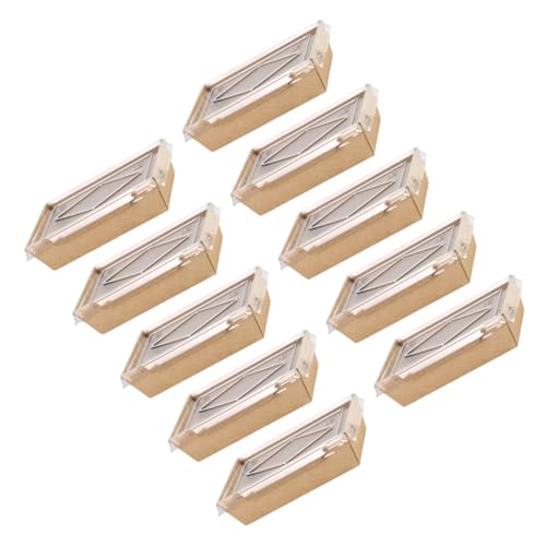 NAMOARLY Paper Snack Boxes 10 Lunch Boxes for Party French Fries Take Out Salad Disposable Paper Containers