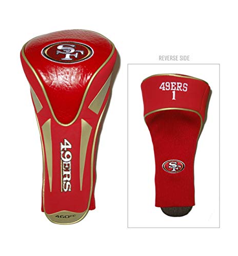 Team Golf Nfl San Francisco 49Ers Single Apex Driver Head Cover Golf Club Single Apex Driver Headcover, Fits All Oversized Clubs, Truly Sleek Design #TOP20