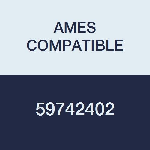 59742402 Small Color Code Alpha "M" Label, 1" Width, 1-7/8" Length, Salmon Mylar Permanent, Pack of 500