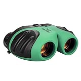 Binocular for Kids,Compact 8x21 High Resolution Shock Proof Binoculars for Teens Toys for 3-12 Years Old (Green)