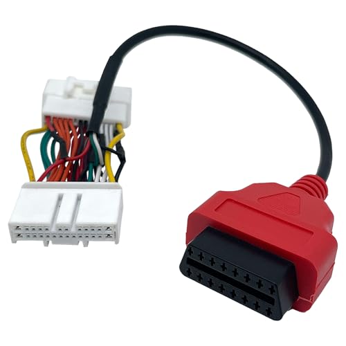 Adaptador OBD Tesla 26 pines soluciona la conexión a escáner de 16 pines