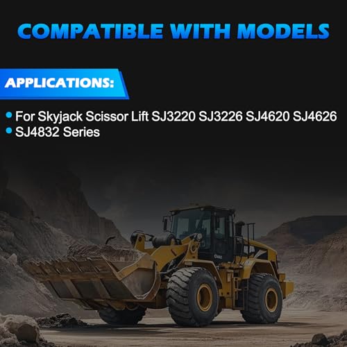 Image of 103129 | 194615 | 198838 | SJ194615 | Hydraulic Motor | Direct Replacement for Skyjack Scissor Lift SJ3220 SJ3226 SJ4620 SJ4626 SJ4632 Series | Cast Iron High Torque | 4-Hole Flange |