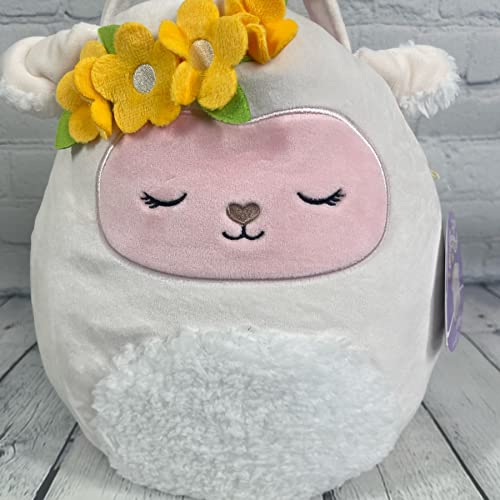 Squishmallows Official Kellytoy Easter Squad Squishy Soft Plush Toy Animal (12 Inch, Sophie Lamb (Flower Crown)) #TOP4