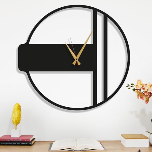 Dekory Modern Wall Clock – 36 Inch Extra-Large Unique Series,