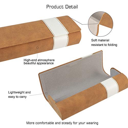 Image of VisionGlobal Hard Shell Eyeglass Case for Eyeglasses and Sunglasses for Men /Women and Kids
