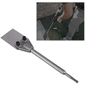 3 Inch Wide Floor Scraper, Wallpaper SDS Plus Floor Tile Adhesive Removal Scraper Tool Demolition Hammers and Chopping Hammer