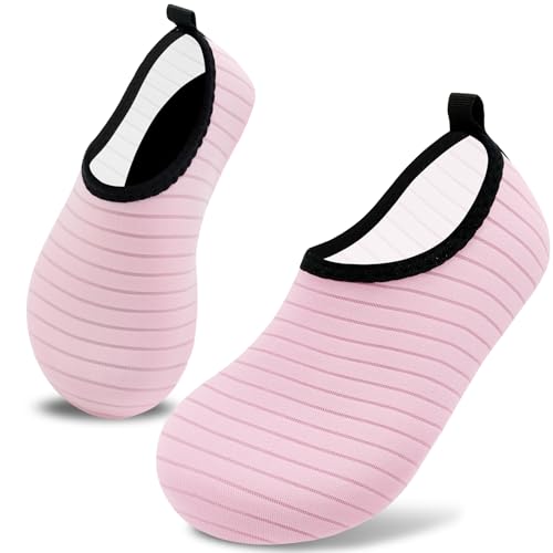 Image of VIFUUR Kids Water Shoes Girls Boys Quick Dry Aqua Socks for Beach Swim Outdoor Sports