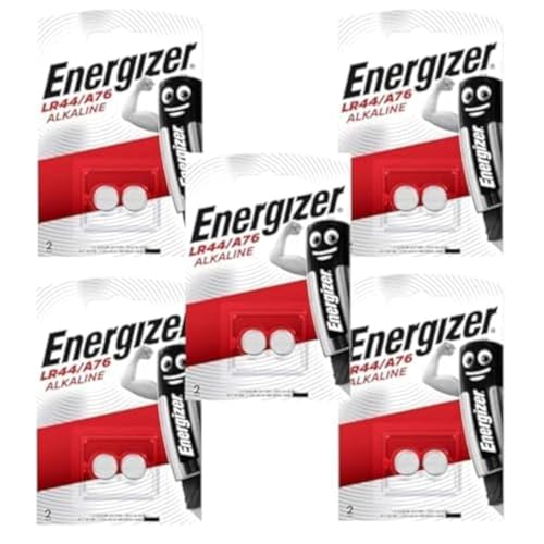 Strip of 10 Energizer A76 (LR44) 1.5v Alkaline Batteries AD
