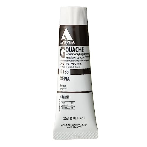 Holbein Acryla Gouache 20ml Sepia