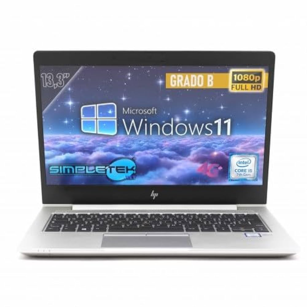 HP EliteBook 830 G5 Core i5 Laptop 7th Gen 13.3