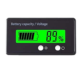 Battery Capacity Indicator with LCD Display