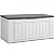 DWVO XL 160 Gallon Large Deck Box, Waterproof Outdoor Storage Box for Patio Furniture Cushions, Garden Tools and Pool Supplies,Weather Resistant Resin, Lockable, Light Grey