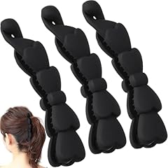 Black, 3pcs, Bowtie Style